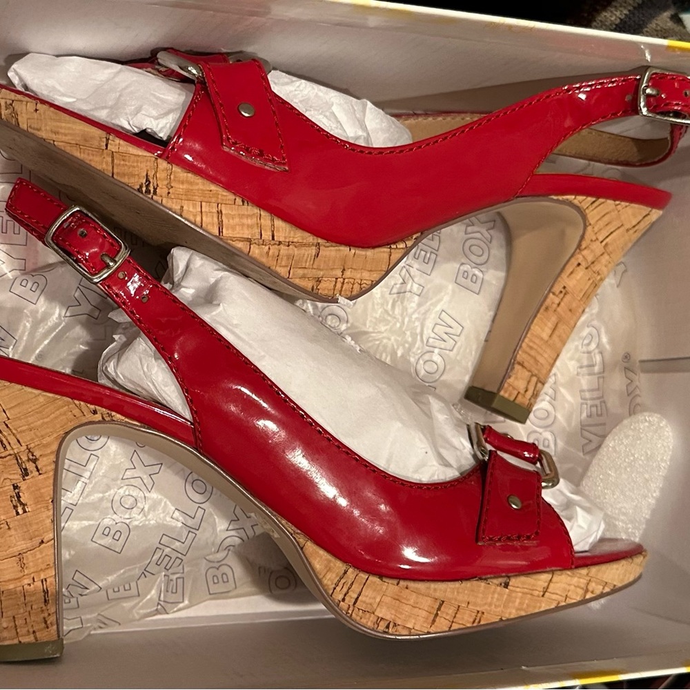 Yellow Box Heels